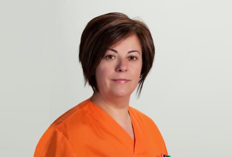 Marisol Saa López, auxiliar de la clínica dental Marcos Anache en Chantada