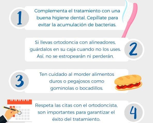 ¿Vas a empezar un tratamiento de ortodoncia? Aquí tienes cinco consejos que te ayudarán durante este proceso.