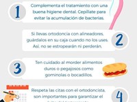 ¿Vas a empezar un tratamiento de ortodoncia? Aquí tienes cinco consejos que te ayudarán durante este proceso.