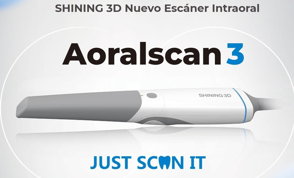 Ya contamos  con el Escáner intraoral AORALSCAN 3